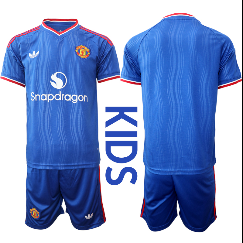 Youth Manchester United away 2026 Soccer jersey